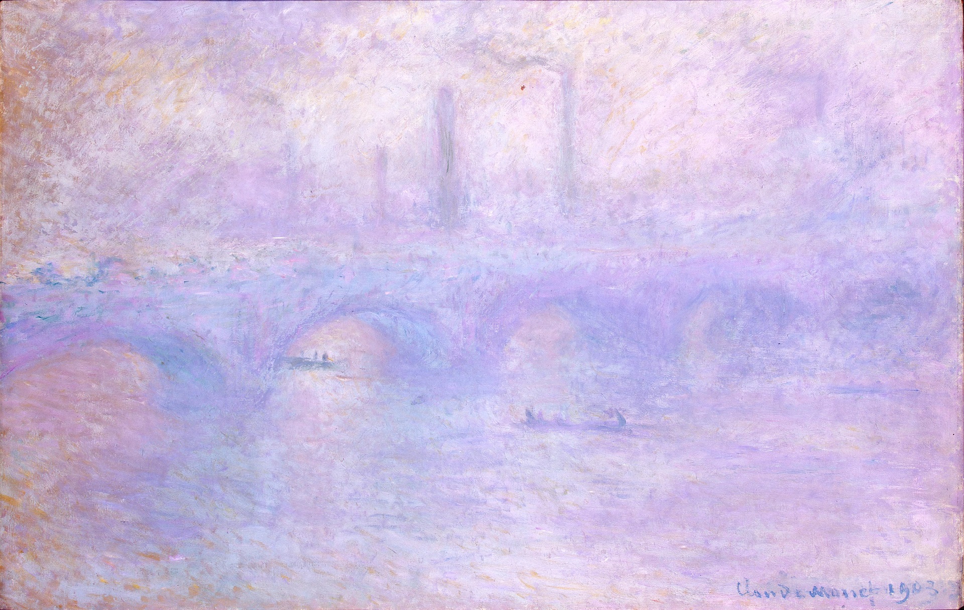 Waterloo Bridge, Fog 1903